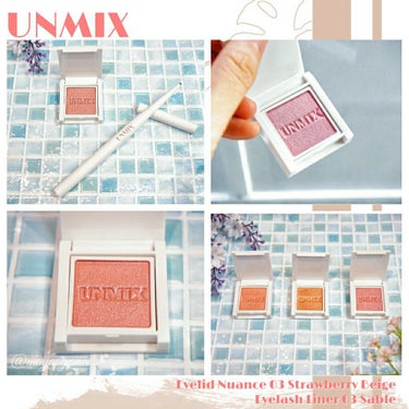 【新色は大人の透明感青みピンク】UNMIX／アイリッドニュアンス「03 ストロベリーベージュ」&アイラッシュライナー「03セーブル」レビュー


　毎月1日に発売される、UNMIXの新色アイテム。おかげ