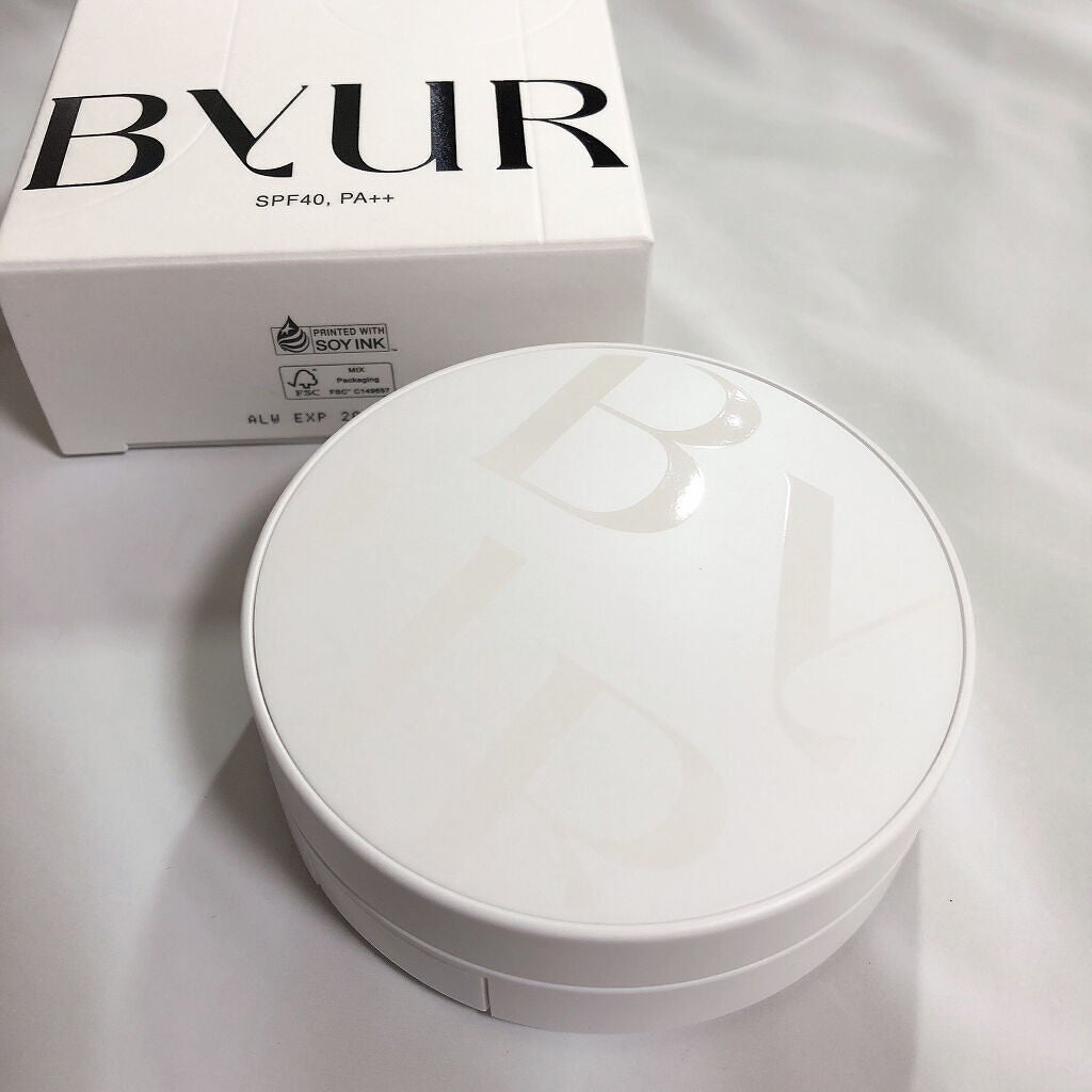 セラムフィット フルカバー グロークッション/ByUR/クッションファンデーションを使ったクチコミ(1枚目)