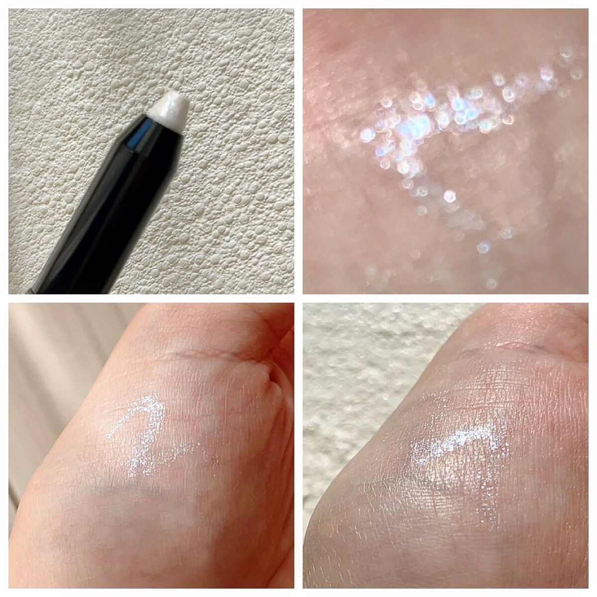 エーメイク グリッタースティック/A/mAke/グリッターを使ったクチコミ（3枚目）