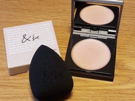 &be グロウハイライター/&be/クリームハイライトを使ったクチコミ(1枚目)