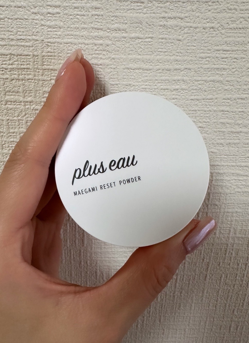 マエガミリセットパウダー 本品/plus eau/その他スタイリングを使ったクチコミ（3枚目）