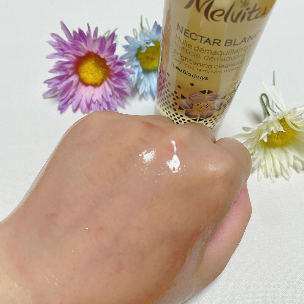 ネクターブラン クレンジングオイル /Melvita/オイルクレンジングを使ったクチコミ(3枚目)