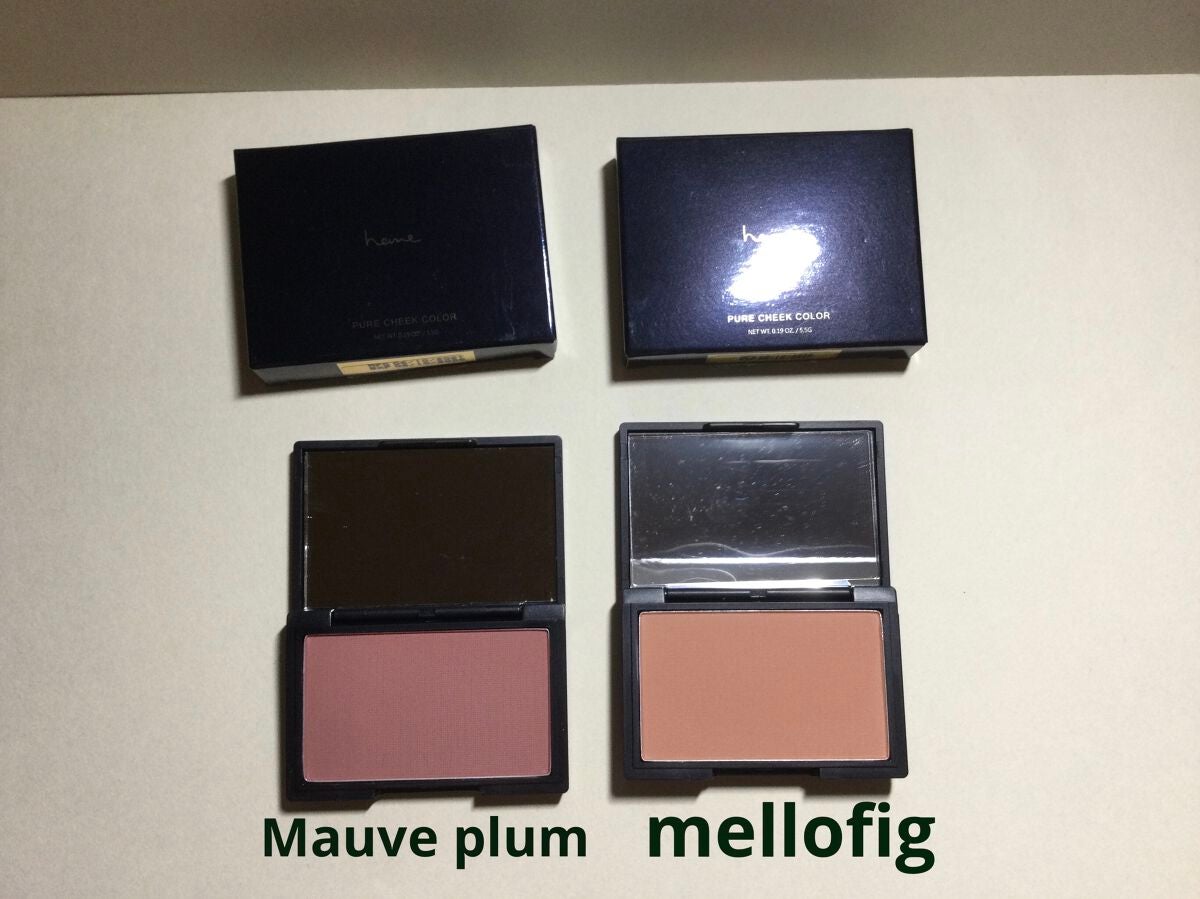 ピュア チーク カラー/heme/パウダーチークを使ったクチコミ(2枚目)