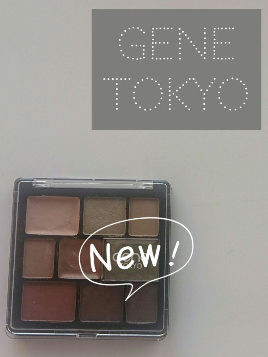 GENE TOKYO ムードアイシャドウパレット/DAISO/アイシャドウパレットを使ったクチコミ(2枚目)