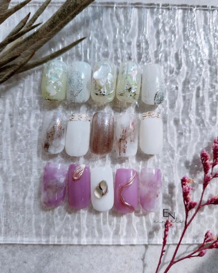 ジェルネイル(ライト対応)/セリア/ジェルネイルを使ったクチコミ(1枚目)