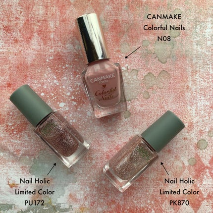 カラフルネイルズ/キャンメイク/マニキュアを使ったクチコミ(4枚目)