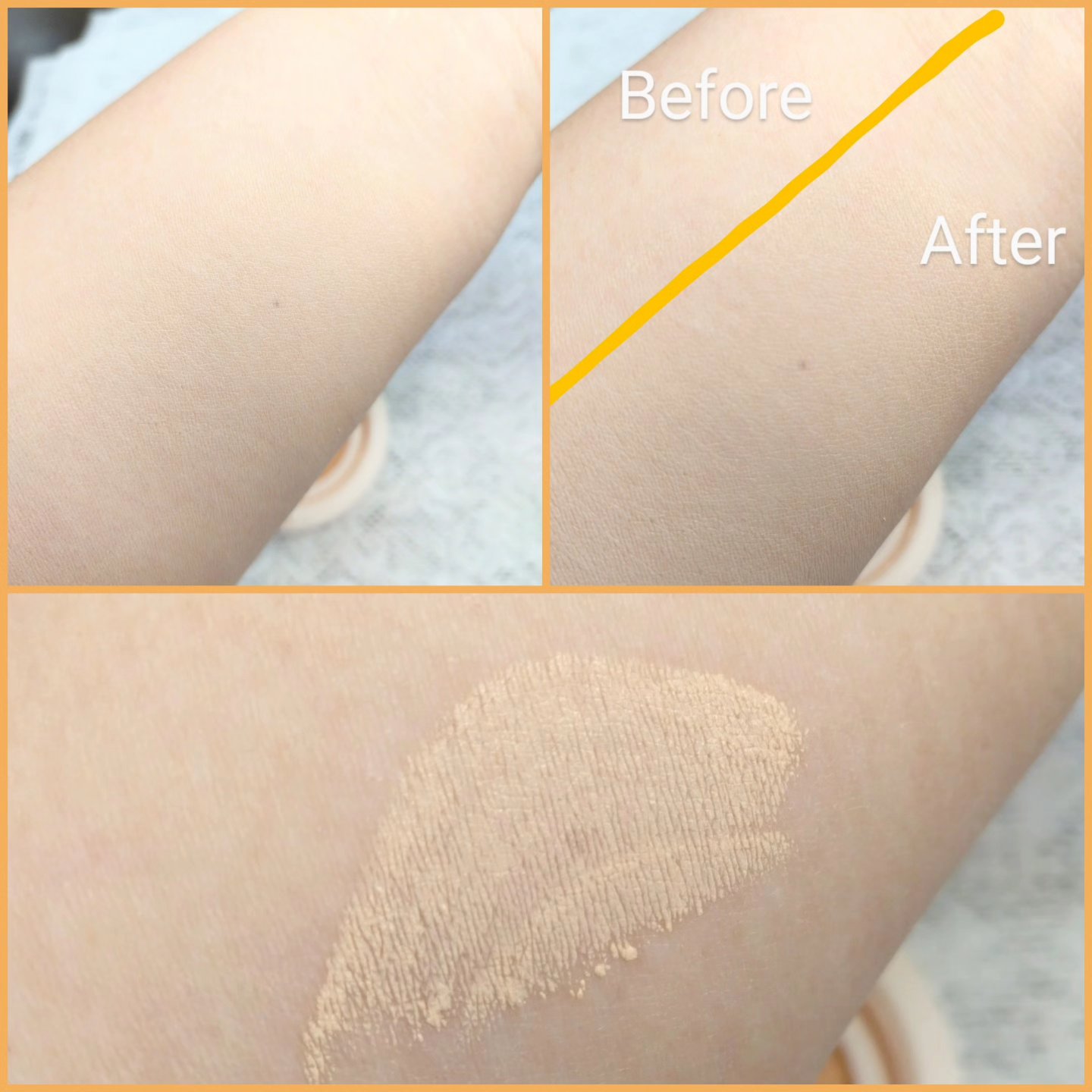 フィクシングヌードクッション #2C クールペタル/too cool for school/クッションファンデーションを使ったクチコミ（2枚目）