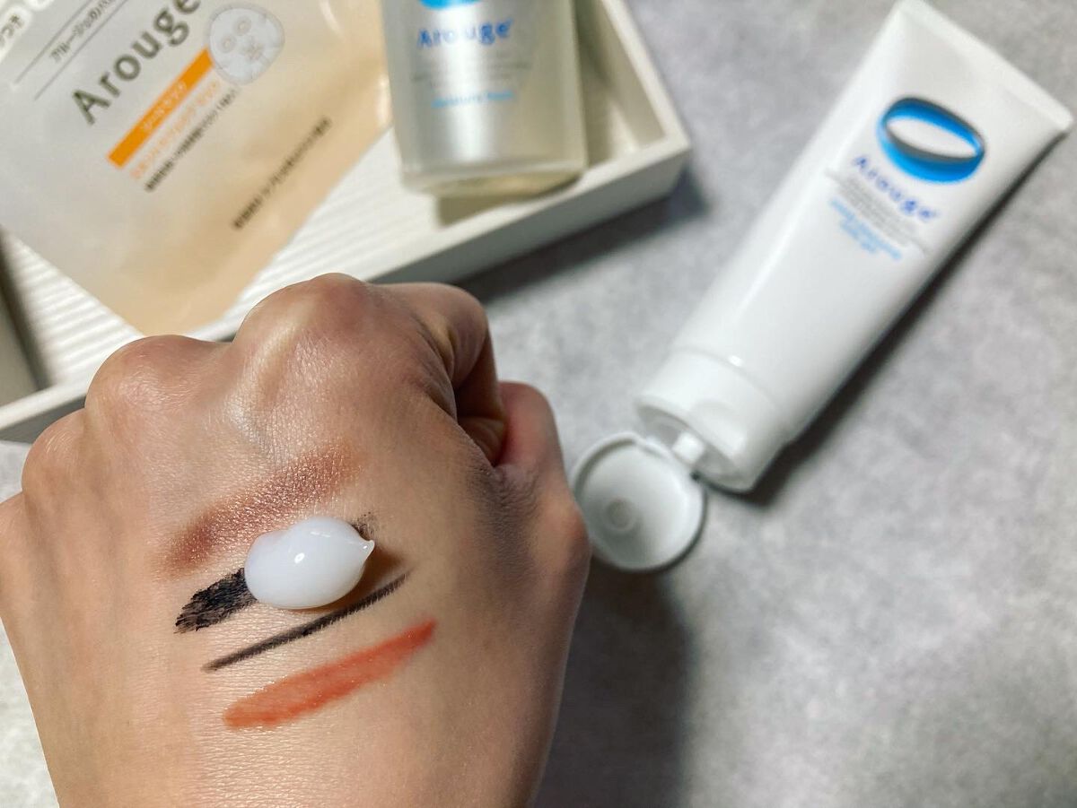 モイスト クレンジング ミルクジェル/アルージェ/クレンジングジェルを使ったクチコミ（3枚目）