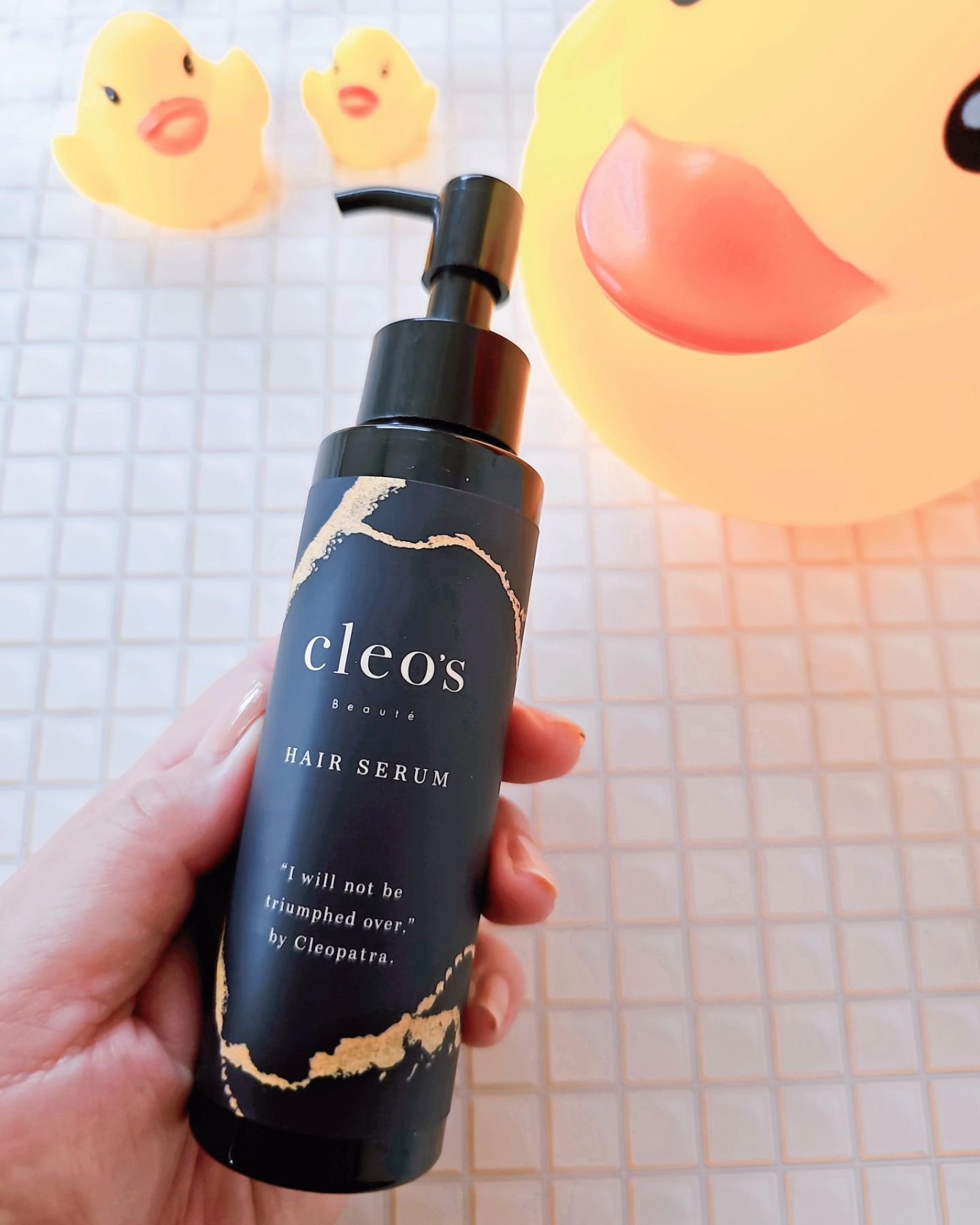 ブースターヘアセラム/Cleo's Beauté/洗い流すヘアトリートメントを使ったクチコミ（3枚目）