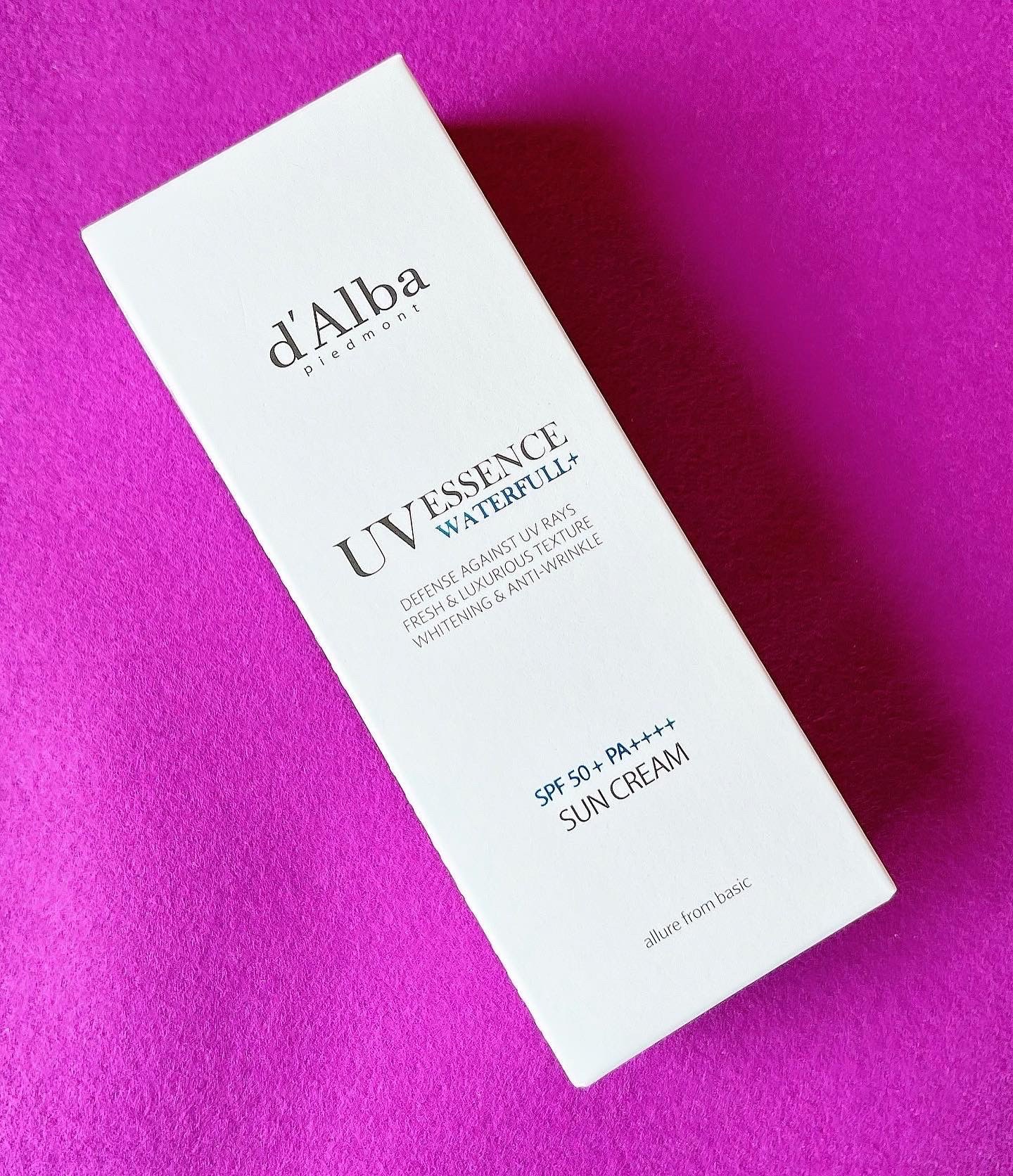 ダルバ ウォータフル エッセンス サンクリーム/ダルバ/日焼け止めクリームを使ったクチコミ（3枚目）