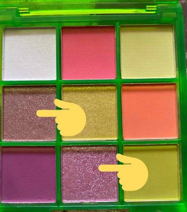 UR GLAM　BLOOMING EYE COLOR PALETTE/U R GLAM/アイシャドウパレットを使ったクチコミ（2枚目）