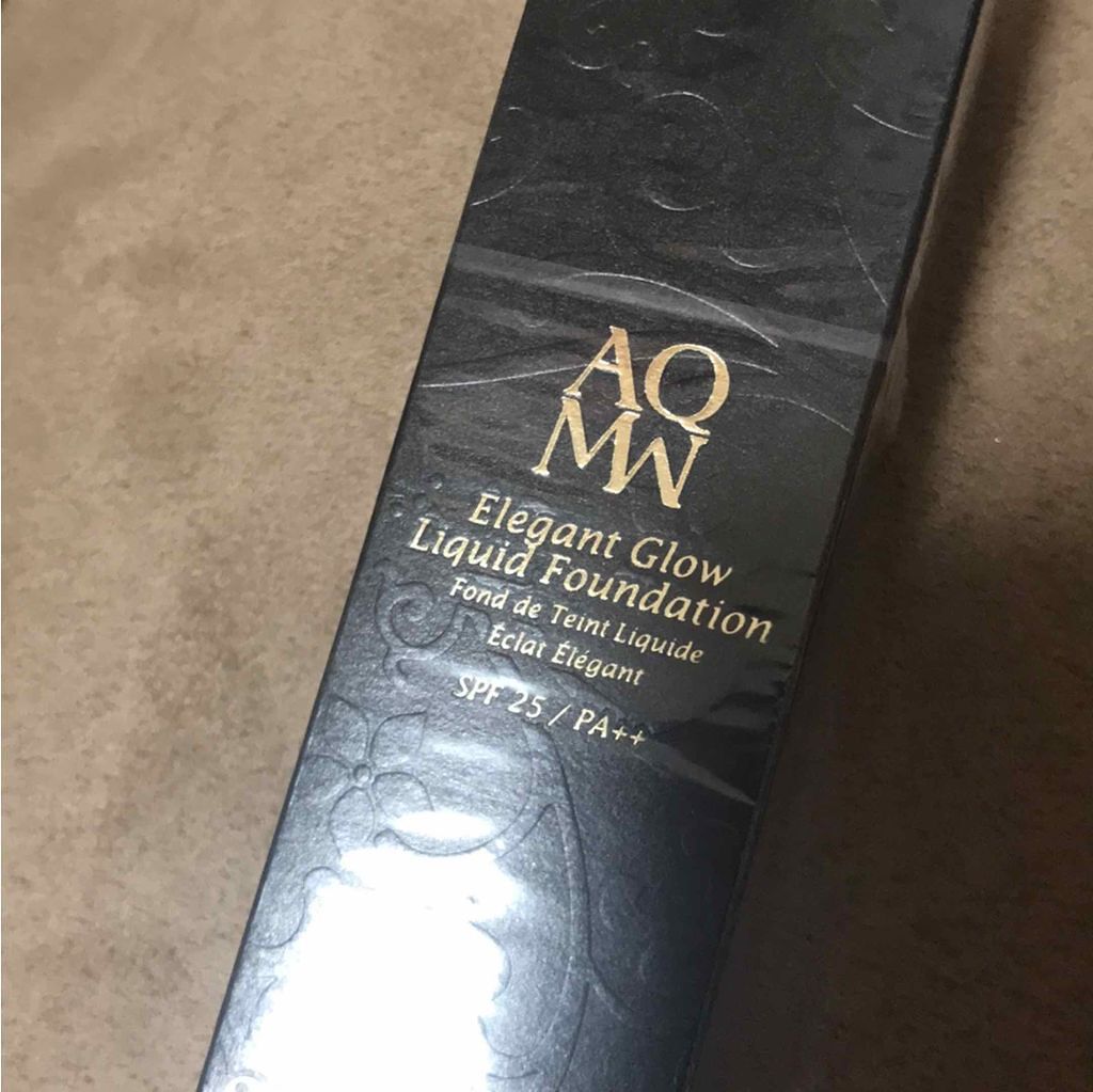 AQ MW エレガントグロウ リキッドファンデーション/DECORTÉ/リキッドファンデーションを使ったクチコミ(1枚目)