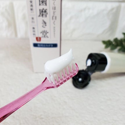 歯磨き堂 薬用ホワイトニングペースト プレミアム/歯磨き堂/歯磨き粉を使ったクチコミ(2枚目)