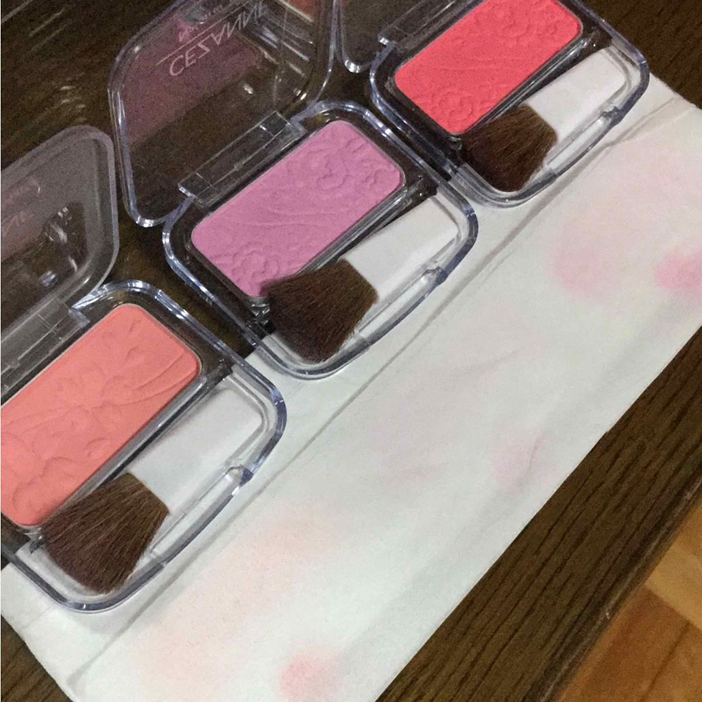 ナチュラル チークN/CEZANNE/パウダーチークを使ったクチコミ(2枚目)