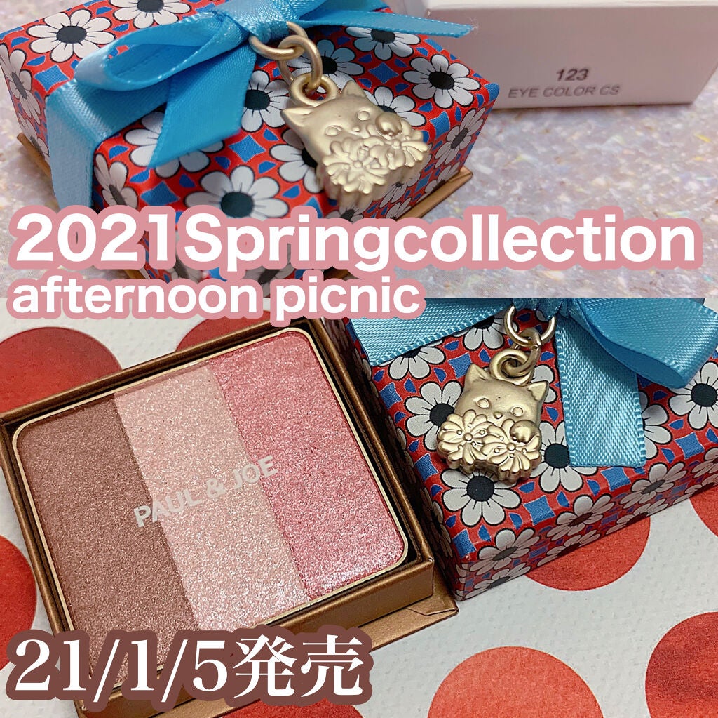 アイカラー CS(1/5限定発売)/PAUL & JOE BEAUTE/アイシャドウパレットを使ったクチコミ(1枚目)