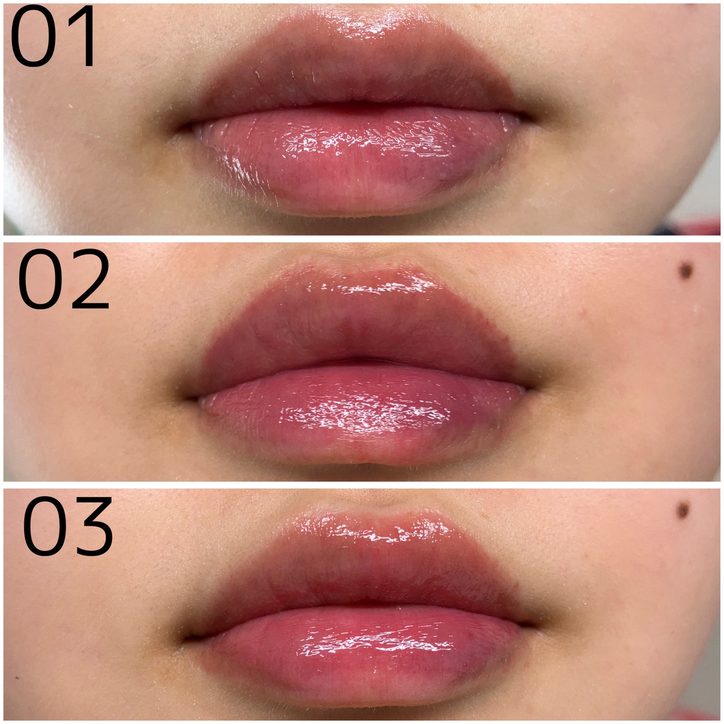 teo and the Milky Dotom Tint/タオアンダー/リップグロスを使ったクチコミ(2枚目)