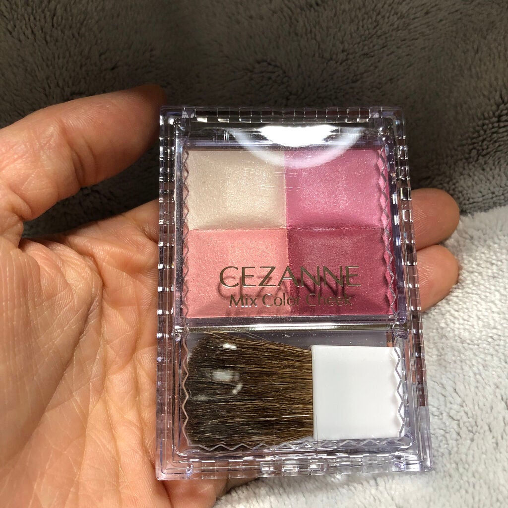 ミックスカラーチーク/CEZANNE/パウダーチークを使ったクチコミ(1枚目)