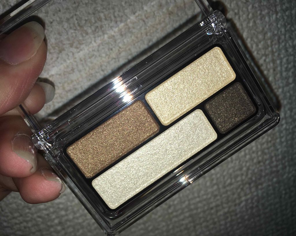 アイカラー（４色タイプ）（旧）/無印良品/アイシャドウパレットを使ったクチコミ（2枚目）