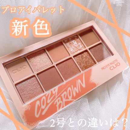 プロ アイ パレット/CLIO/アイシャドウパレットを使ったクチコミ(1枚目)