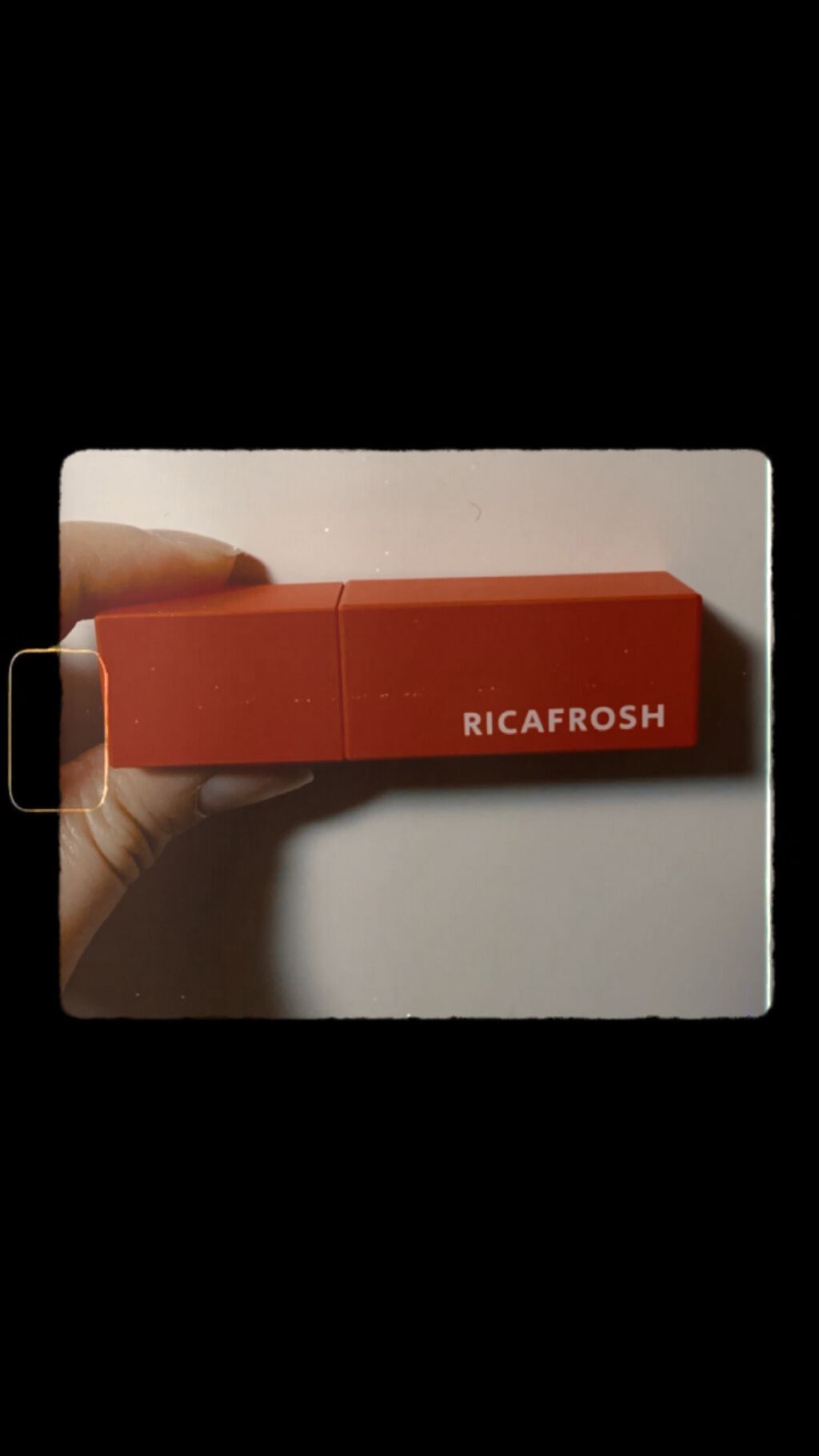 ジューシーリブティント 02 バラタレッド/RICAFROSH/リップティントを使ったクチコミ（1枚目）