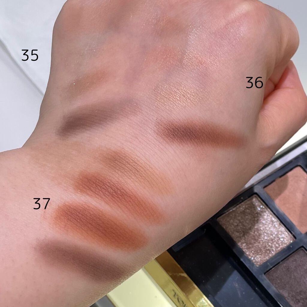 アイ カラー クォード C /TOM FORD BEAUTY/アイシャドウパレットを使ったクチコミ(3枚目)