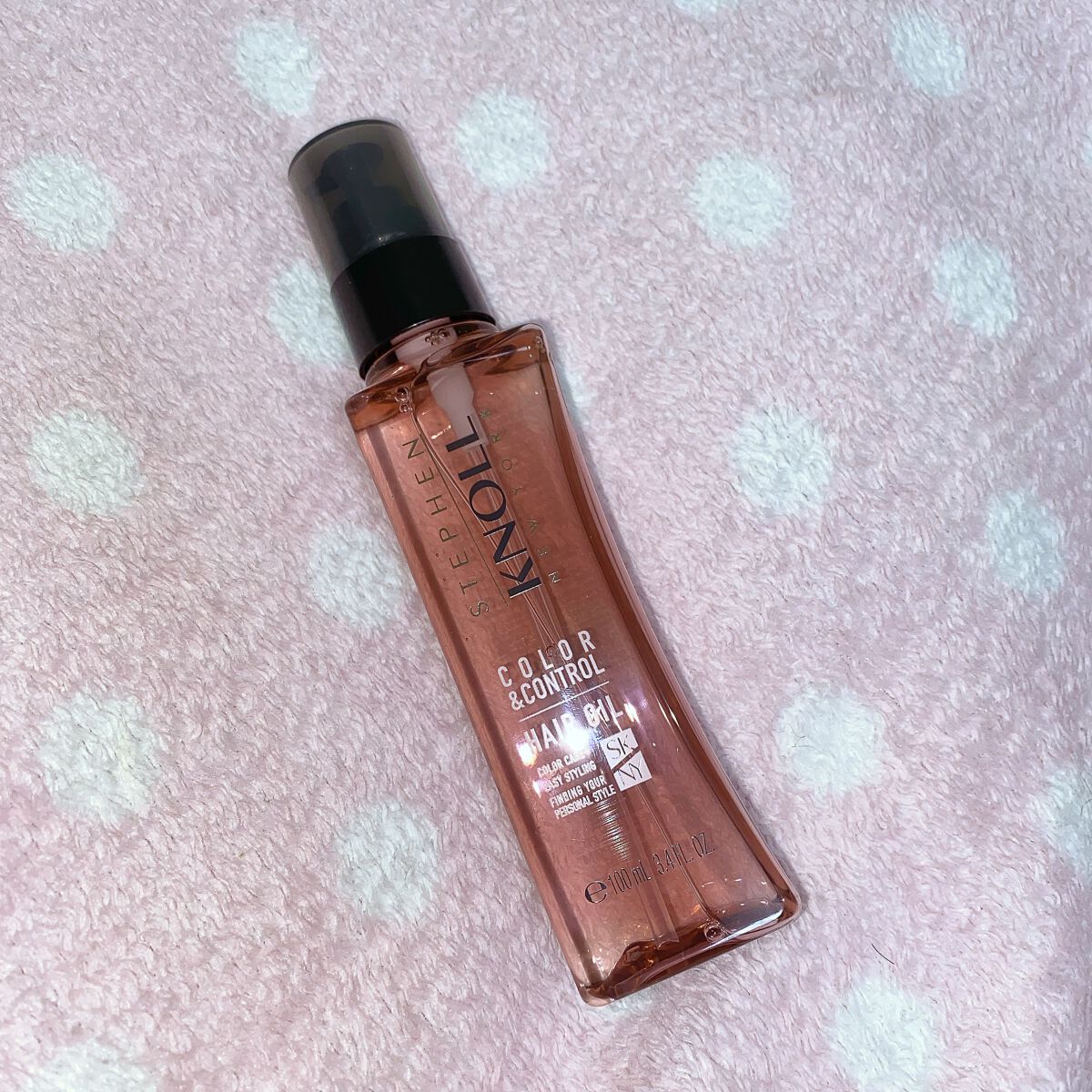 カラーコントロール ヘアオイル W/スティーブンノル ニューヨーク/ヘアオイルを使ったクチコミ(1枚目)