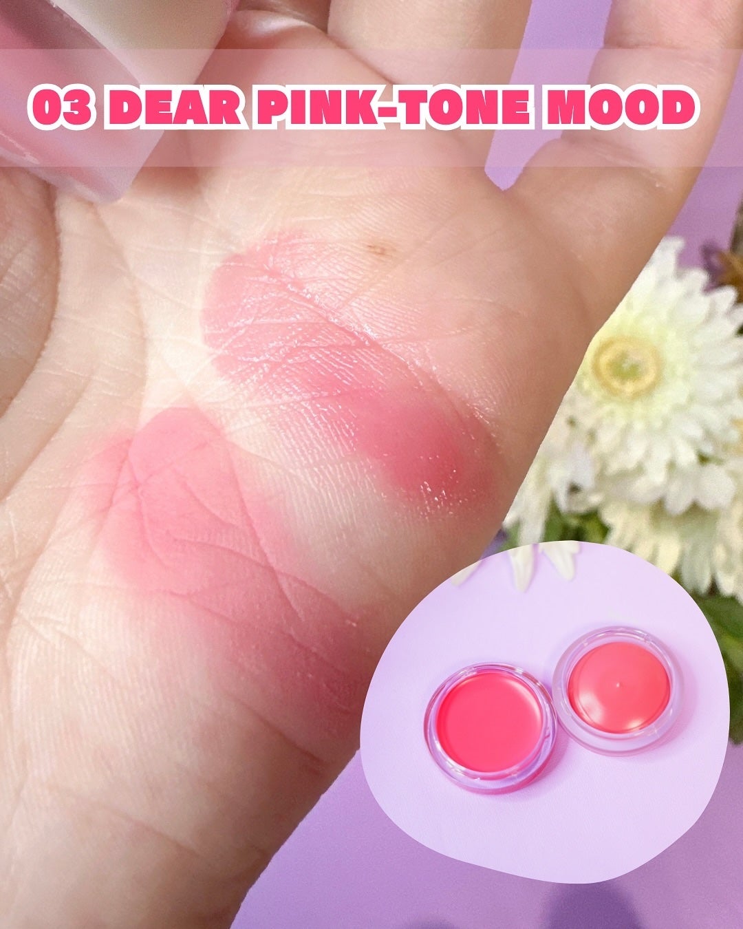 ドットオンムード・カスタム・リップアンドチーク/Heart Percent/ジェル・クリームチークを使ったクチコミ(4枚目)