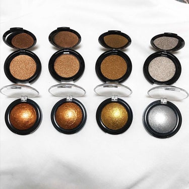 Pat McGRATH LABS
METALMORPHOSIS 005

クリームシャドウとピグメントがセットになってます。個人的には指付け推奨です。もちろんブラシでも綺麗だけど、指の方が良さが活きる。