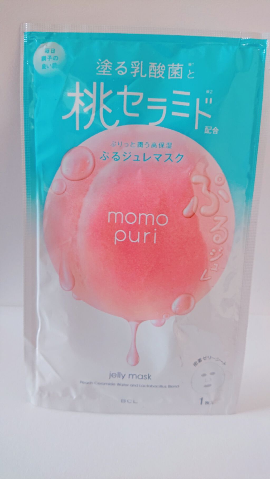潤いぷるジュレマスク/ももぷり/シートマスク・パックを使ったクチコミ（1枚目）