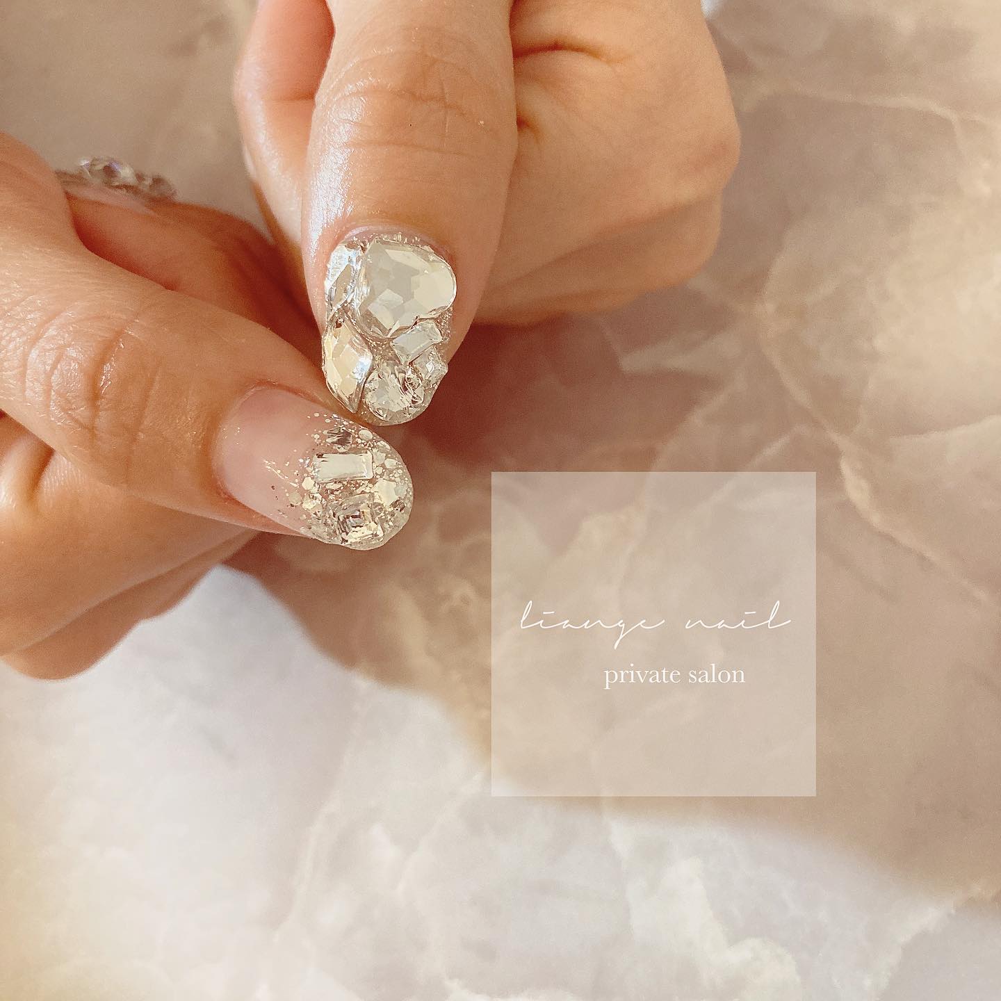 #リアンジェネイル,#柏ネイル,#ネイル,#ニュアンスネイル,#大人ニュアンスネイル,#キラキラネイル,#韓国ネイル,#ブライダルネイルのネイルデザイン