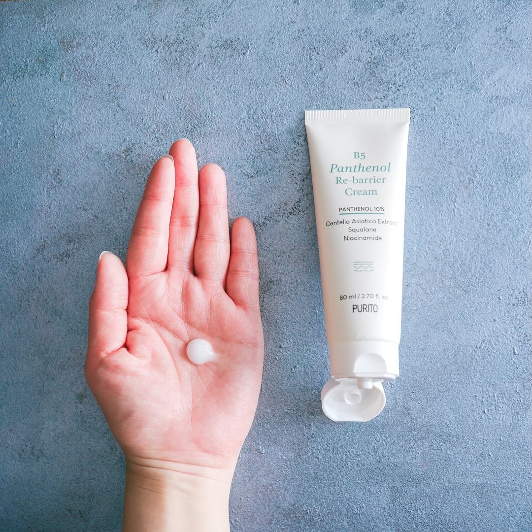 B5パンテノールリバリアクリーム/PURITO/フェイスクリームを使ったクチコミ（3枚目）
