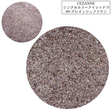 シングルカラーアイシャドウ/CEZANNE/単色アイシャドウを使ったクチコミ(10枚目)