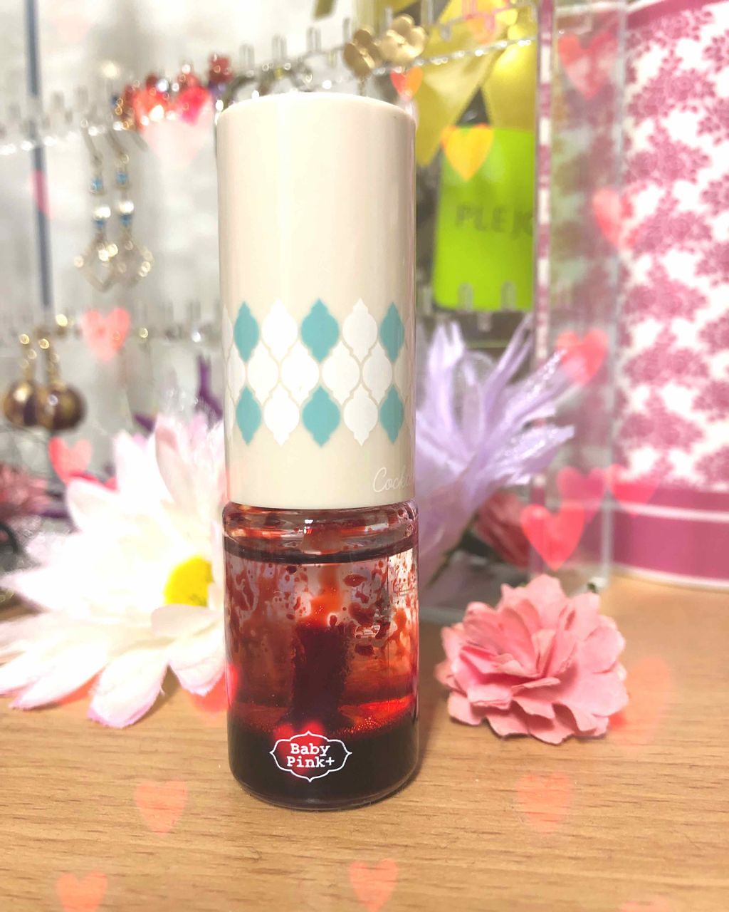 カクテルシェイクティント/ベビーピンク/リップティントを使ったクチコミ（1枚目）