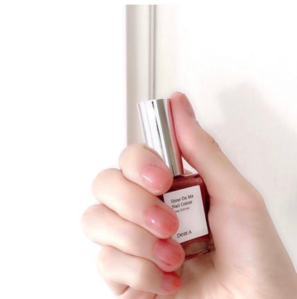 シャインオンミーネイルカラー/Dear.A/マニキュアを使ったクチコミ(4枚目)