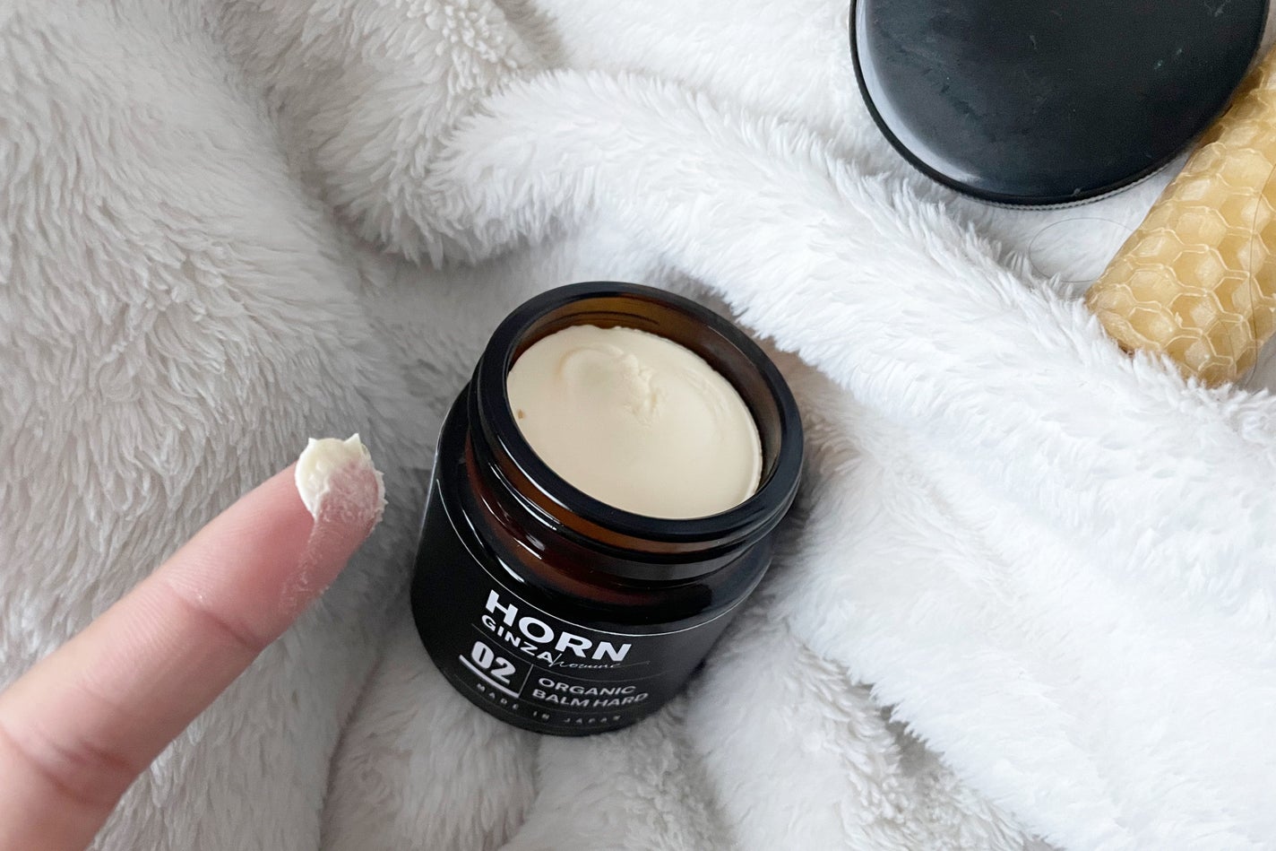 mameta63 on LIPS 「.*HORNオーガニックバームHARD*天然成分90%以上のハ..」(4枚目)