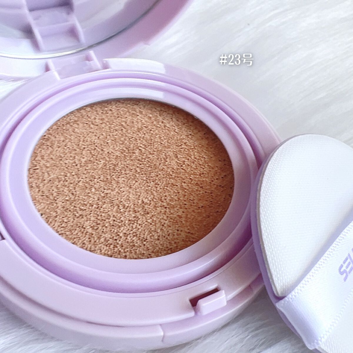 ユニコーン オーロラ光彩クッション/SELF BEAUTY/クッションファンデーションを使ったクチコミ(4枚目)