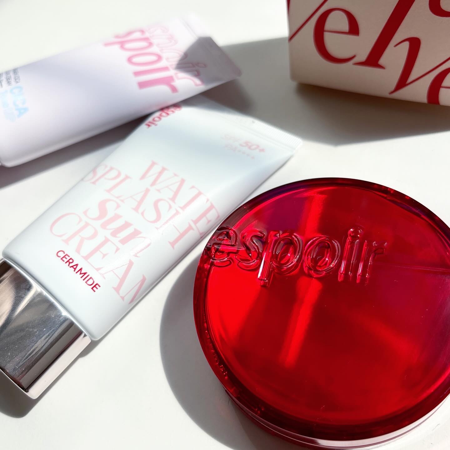 ウォータースプラッシュシカトーンアップクリーム/espoir/化粧下地を使ったクチコミ（1枚目）