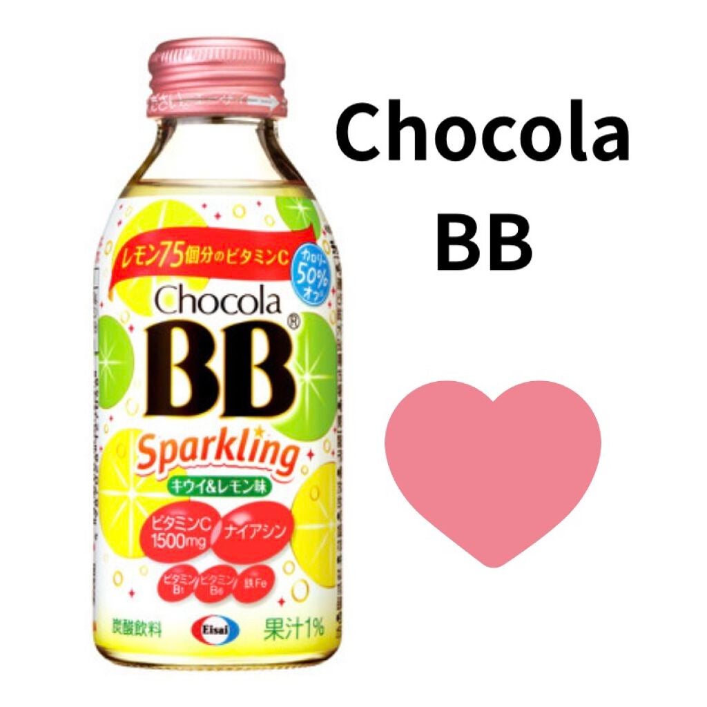 チョコラBBスパークリング/チョコラBB/美容ドリンクを使ったクチコミ(1枚目)