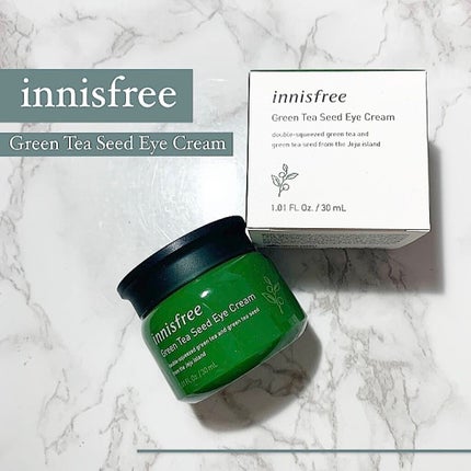 グリーンティー シード アイクリーム/innisfree/アイケア・アイクリームを使ったクチコミ(1枚目)