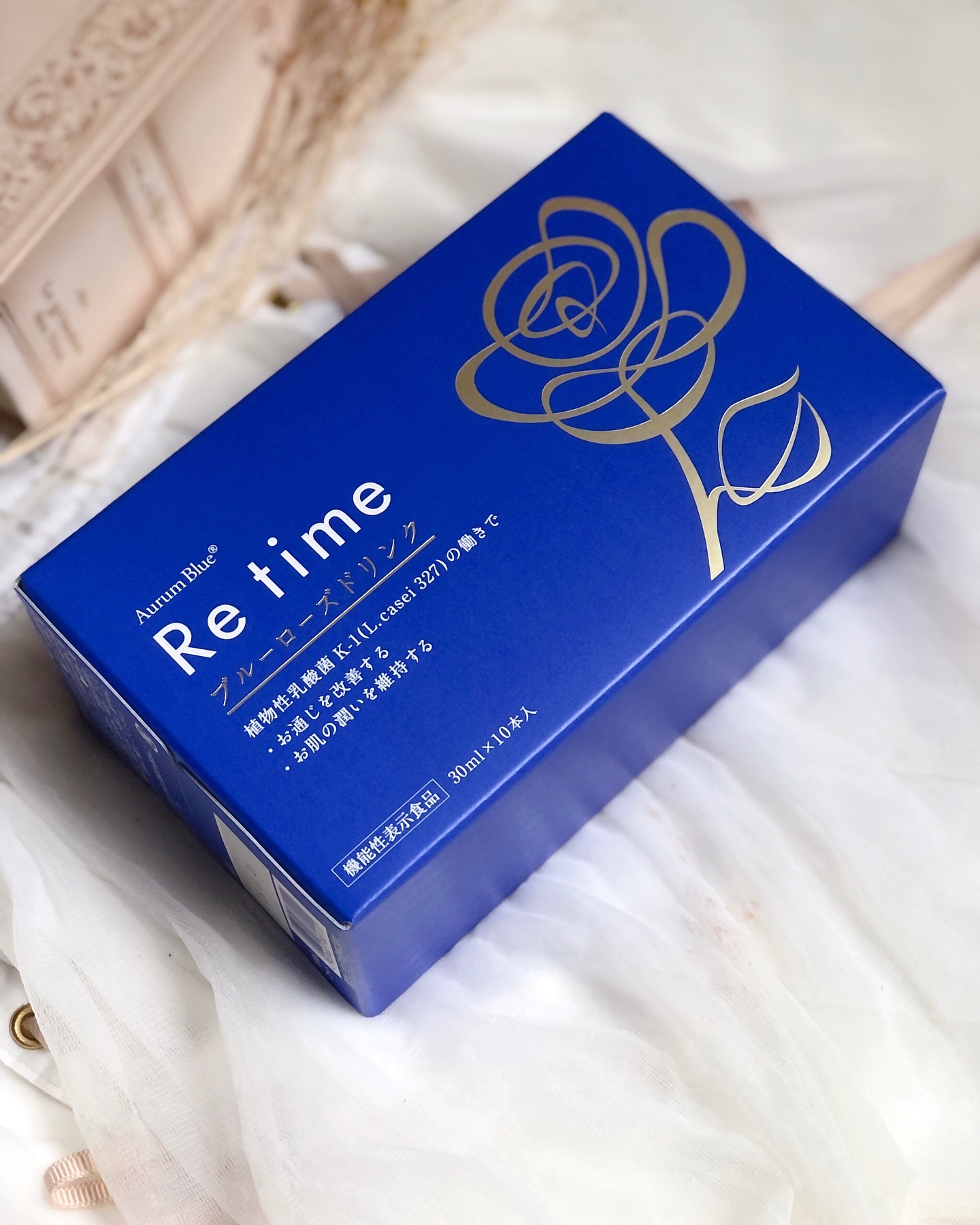 Re time ブルーローズドリンク/オーラムブルー/美容ドリンクを使ったクチコミ（1枚目）