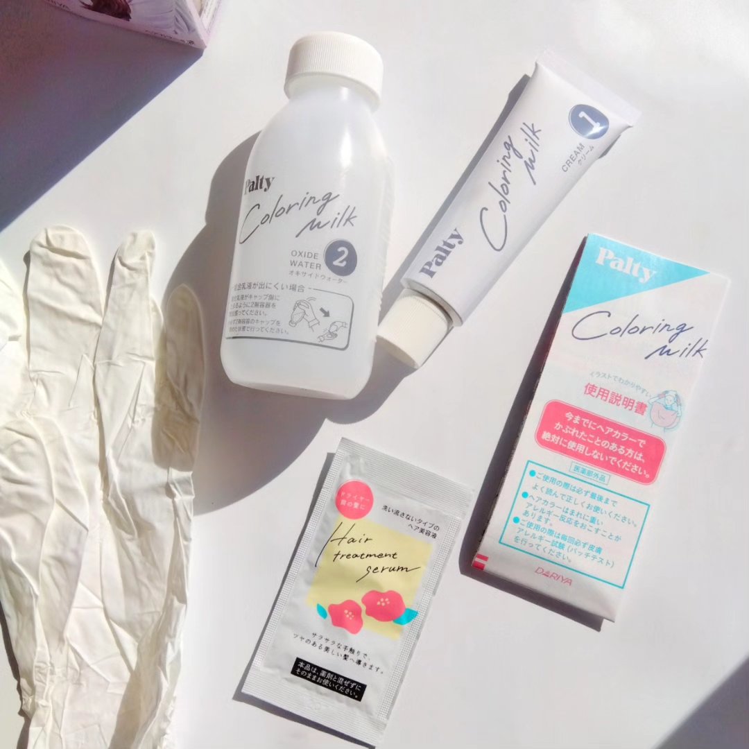 カラーリングミルク/パルティ/ヘアカラーを使ったクチコミ（2枚目）
