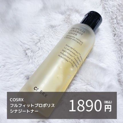フルフィットプロポリスシナジートナー/COSRX/化粧水を使ったクチコミ(2枚目)