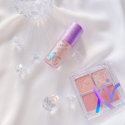 グリーミングアイグリッター/IBIM/グリッターを使ったクチコミ(2枚目)