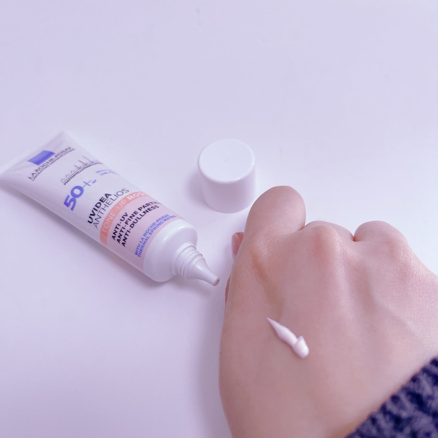 UVイデア XL プロテクショントーンアップ ローズ+/ラ ロッシュ ポゼ/日焼け止め・UVケアを使ったクチコミ(4枚目)