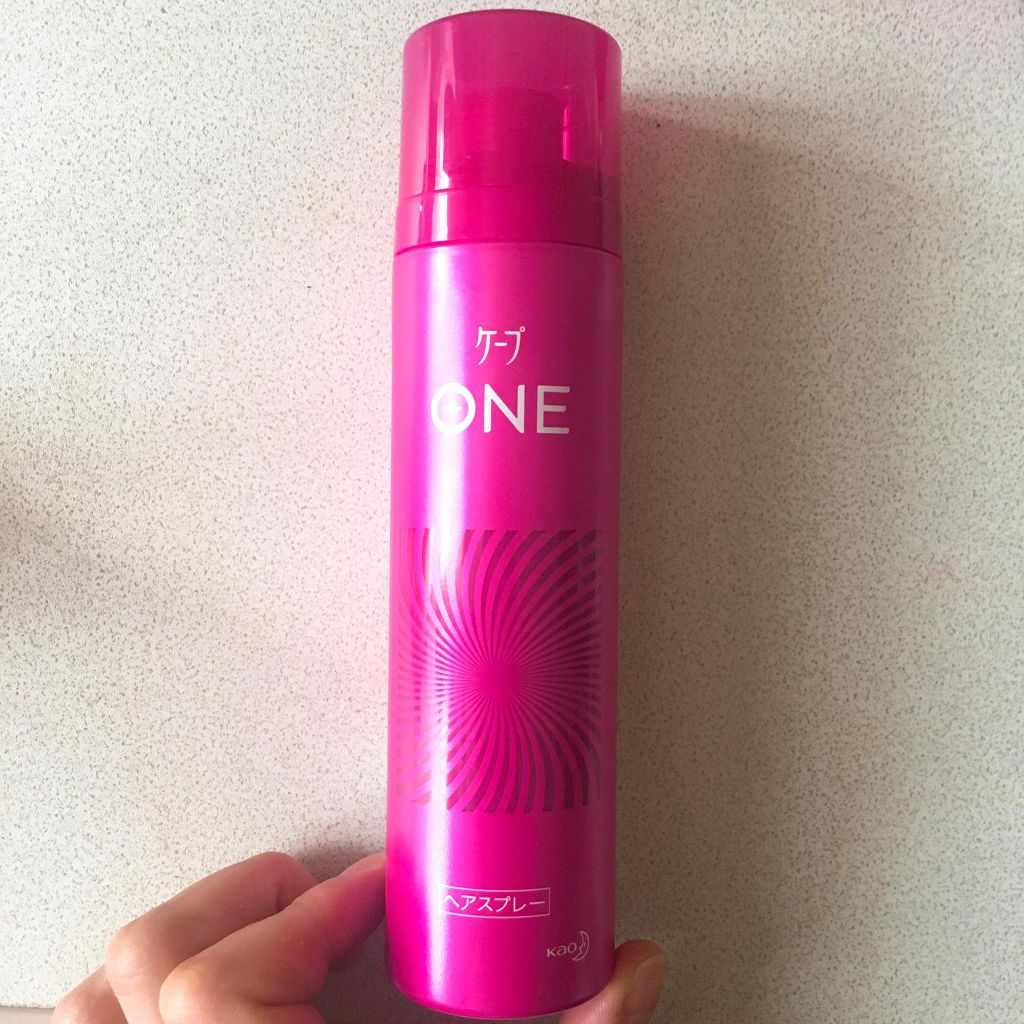 ケープ ONE やわらかキープ／しっかりキープ　/ケープ/ヘアスプレーを使ったクチコミ（2枚目）