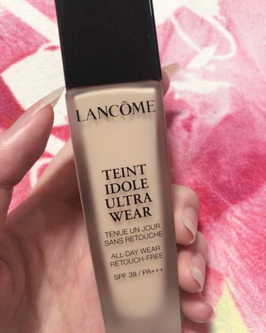 タンイドル ウルトラ ウェア リキッド/LANCOME/リキッドファンデーションを使ったクチコミ（1枚目）