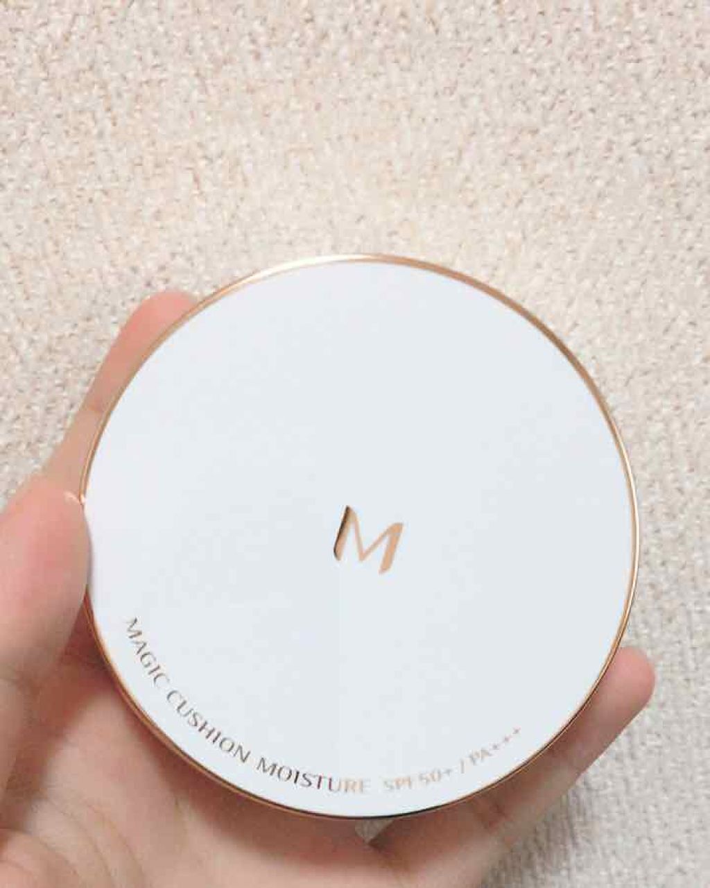 M クッション ファンデーション(モイスチャー)/MISSHA/クッションファンデーションを使ったクチコミ(1枚目)