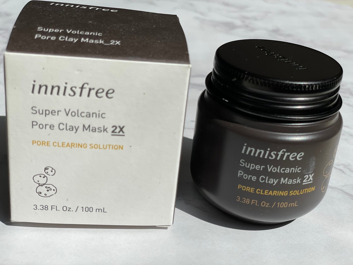 スーパーヴォルカニック ポア クレイマスク 2X スペシャルセット/innisfree/スキンケアキットを使ったクチコミ(1枚目)