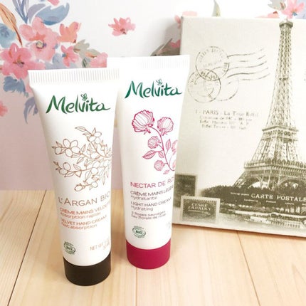 アルガンビオ オイルイン ハンドクリーム/Melvita/ハンドクリームを使ったクチコミ(1枚目)