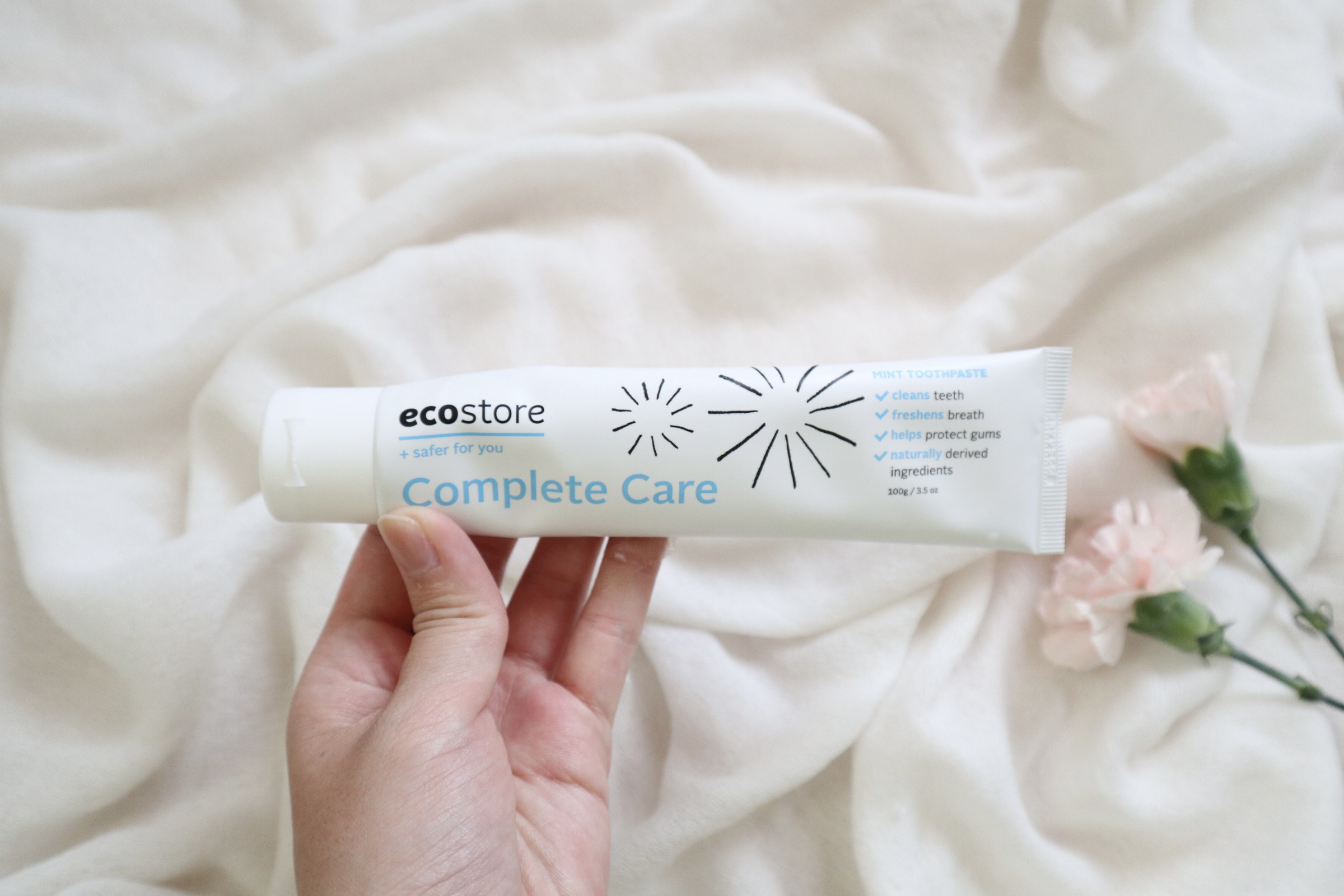 トゥースペースト＜ホワイトニング＞/ecostore/歯磨き粉を使ったクチコミ（2枚目）